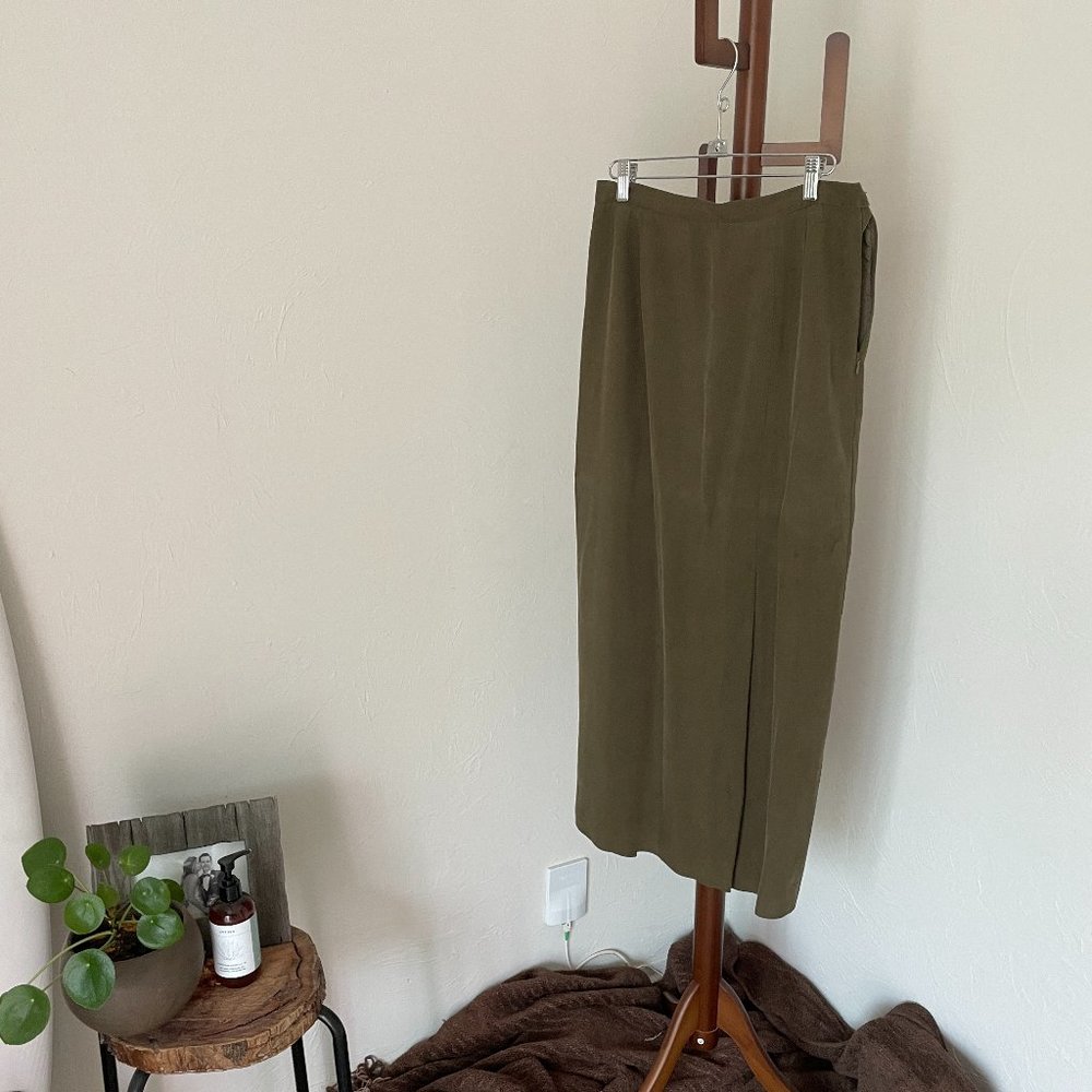 100% silk skirt